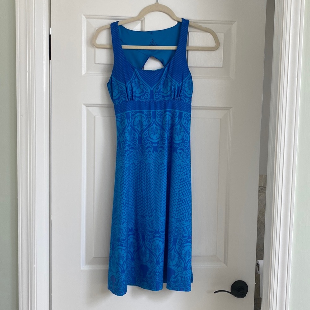 Prana Blue Midi Dress